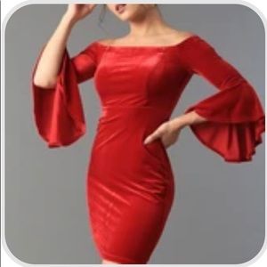 Teeze Me velvet dress